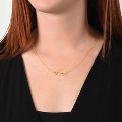 Classic Style Name Necklace